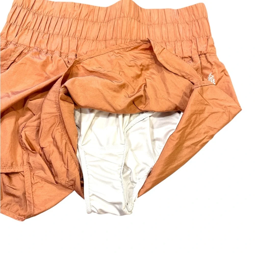 Free People Movement The Way Home Shorts Apricot High Rise Womens Size XL - Picture 8 of 12